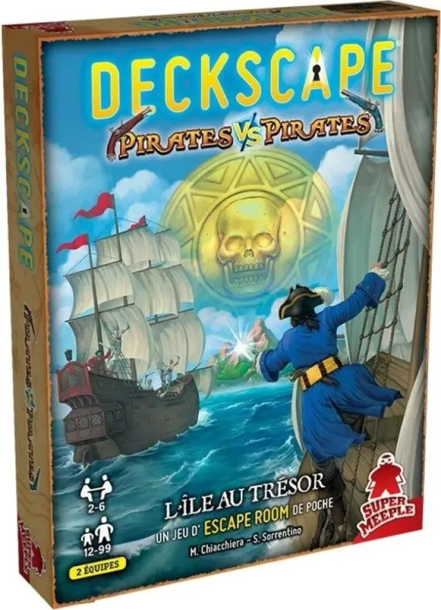 Deckscape - Equipage contre équipage : L'île des pirates