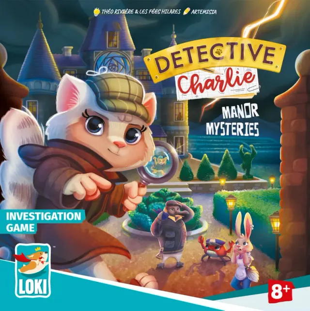 Détective Charlie : Mystères au Manoir