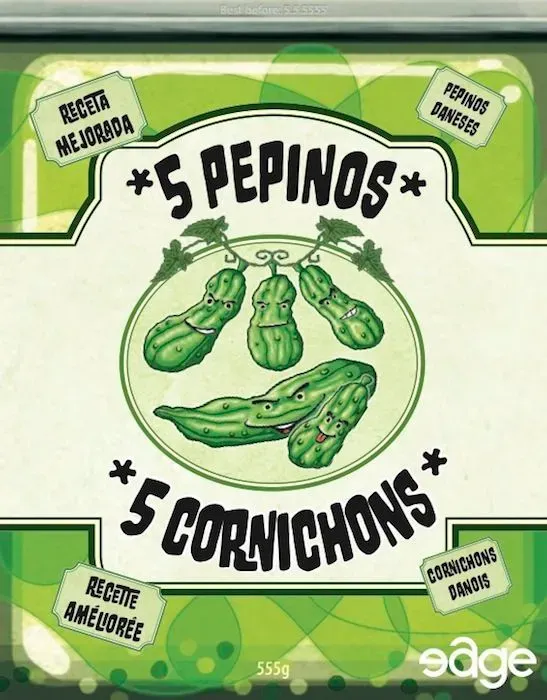 5 Cornichons