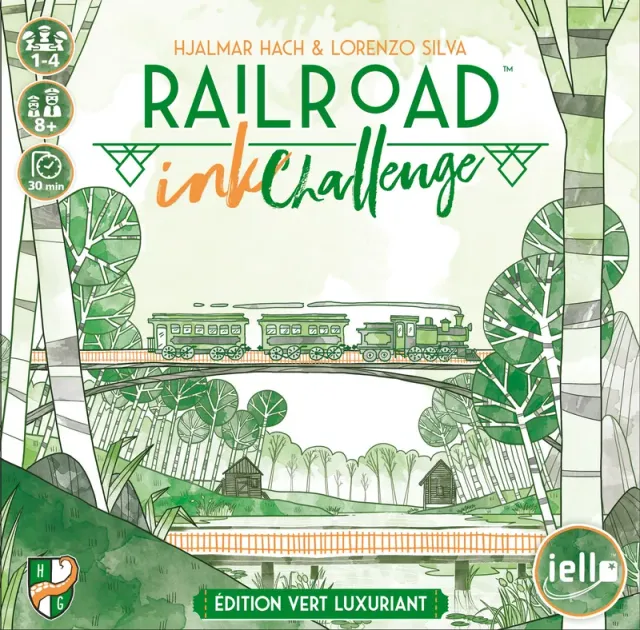 Railroad Ink Challenge: Édition Vert Luxuriant