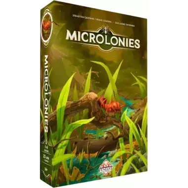 Microlonies - Couverture Fourmi de Feu