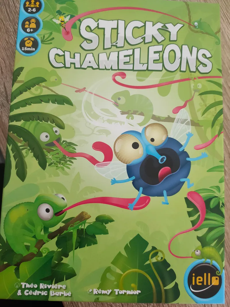 Sticky Chameleons