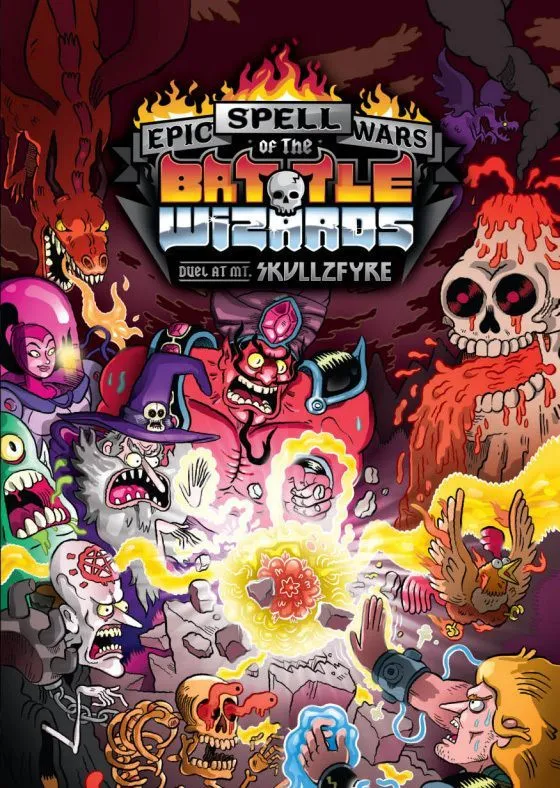 Epic Spell Wars: Baston de Sorciers au Mont du Crâne Chauve.