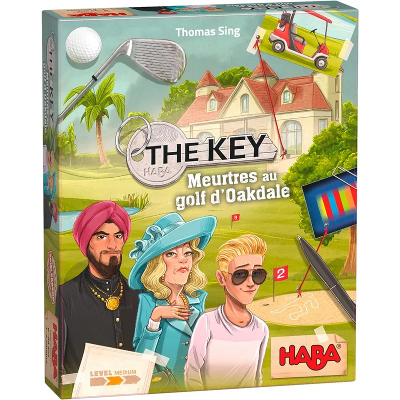 The key: Meurtres au golf d'Oakdale