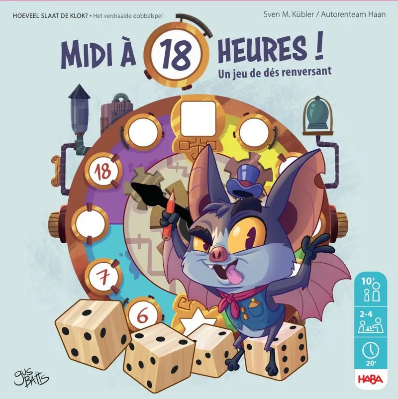 Midi à 18 heures !