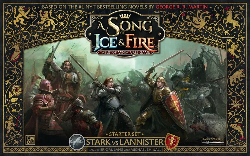 Le Trône de Fer: le Jeu de Figurines – Boîte de base Stark contre Lannister