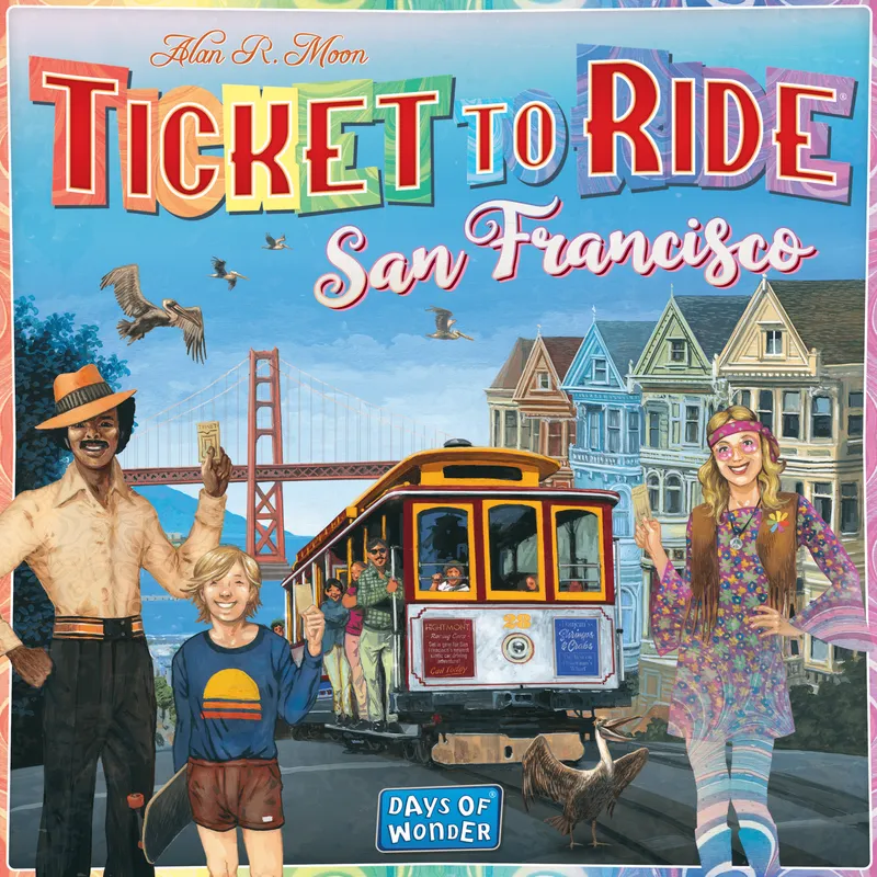 Les Aventuriers du Rail: San Francisco