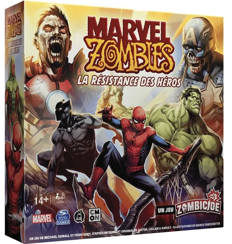 Marvel Zombies: Un Jeu Zombicide – La Résistance des Héros