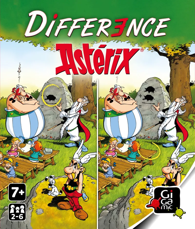 Difference : Astérix