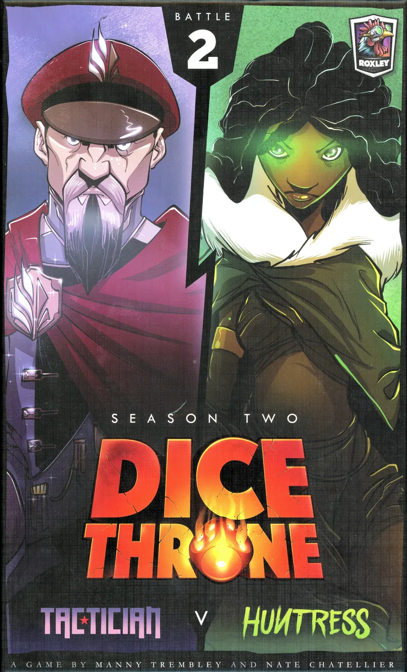 Dice Throne: Saison 2 – Tacticien Vs Chasseresse